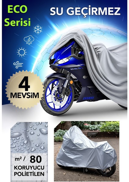 Motosiklet Brandası 4 Mevsim Su Geçirmez Motor Brandası