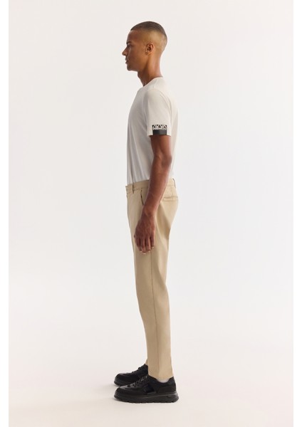 Erkek Bej Yumuşak Tuşeli Slim Fit Chino Pantolon A52Y3019 modelleri