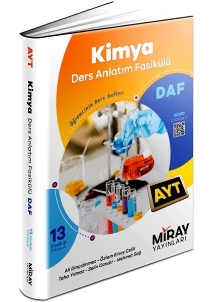 AYT Kimya Ders Anlatım Fasikülü