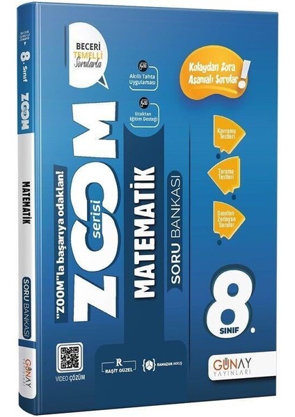 8. Sınıf Zoom Serisi Matematik Soru Bankas
