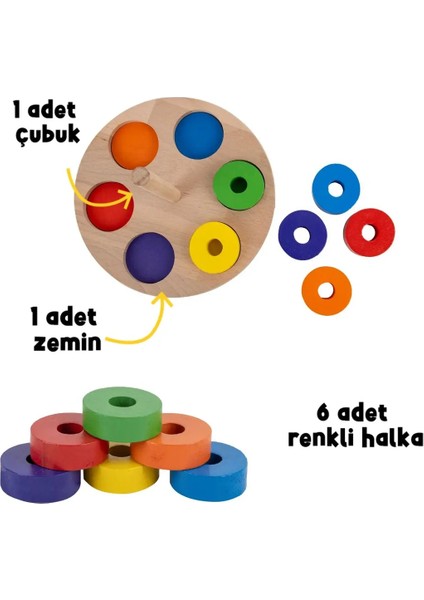 Halkalar ve Renkler 1+Yaş