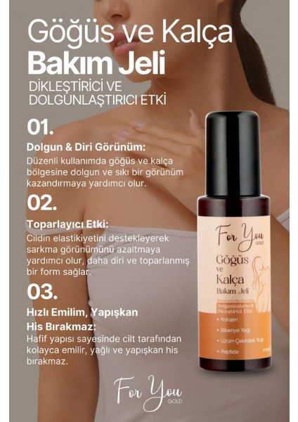 Göğüs ve Kalça Şekillendirici Jel Kolajen ve Bitkisel Yağ İçerikli Sıkılaştırıcı 100 ml fiyatları