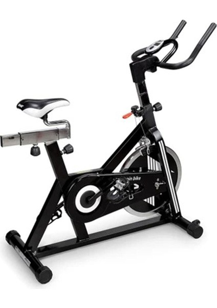 Venüs Spin Bike Dikey Kondisyon Bisikleti Manuel Ayarlı LCD Ekran 110 kg Kapasiteli Sessiz Çalışma