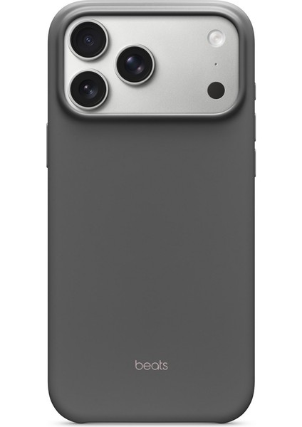 Beats iPhone 17 Pro Max Kılıf (Magsafe ve Kamera Kontrolü Özellikli) - Granit Gri