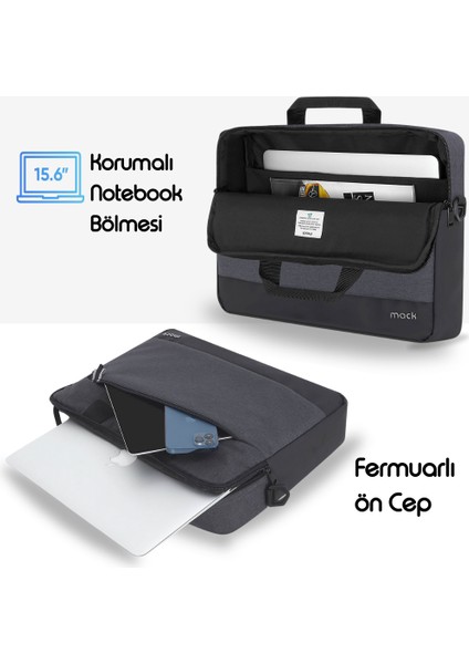 MCE-1101 15.6" Unıcıty Eco Notebook Çantası Siyah fiyatları