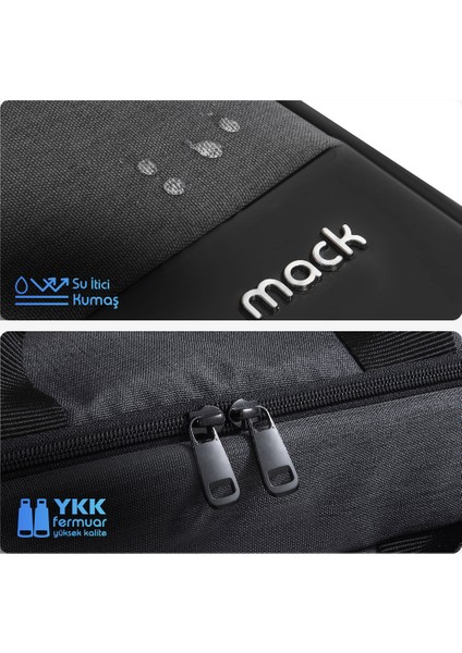 MCE-1101 15.6" Unıcıty Eco Notebook Çantası Siyah