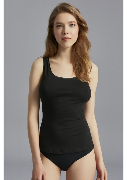 Cotton Basic Siyah Atlet modelleri