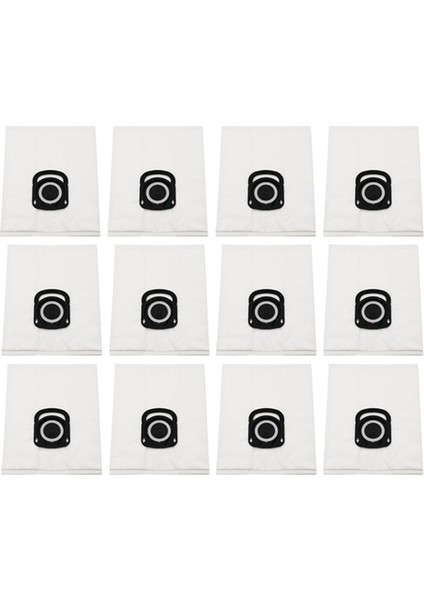 12PCS Toz Torbası Rowenta Için Yüksek Filtrasyon Torbası ZR200540 Hijyen + Hijyen Plus Sessizlik Kuvvetleri 4A Vakum Süpürge (Yurt Dışından)