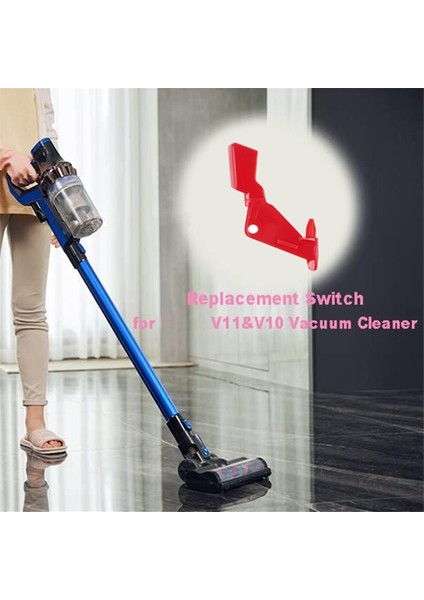 Tetik Anahtarı Düğmesi Dyson V10 V11 V11 SV12 SV14 Vakum Süpürge Tetik Kiliti Değiştirme Parça Güç Anahtarı (Yurt Dışından) indirimleri