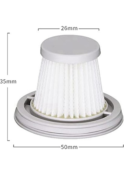 8pcs Anwor Hepa Xiaomi Için Hepa Filtresi, Xiaomi El Vakumu Için Xiaomi Süpürge Mini Elle Taşıyıcı Hepa Filtresi (Yurt Dışından) fırsatları