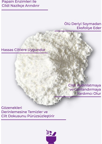Alight Enzyme Peeling Toz Cilt Arındırıcı Etki Tüm Cilt Tipleri İçin 19 gr modelleri