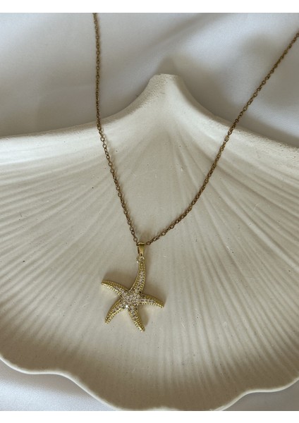 Deniz Yıldızı Gold Kolye fiyatları