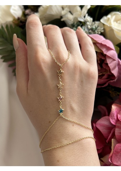 Renkli Yıldızlı Gold Şahmeran