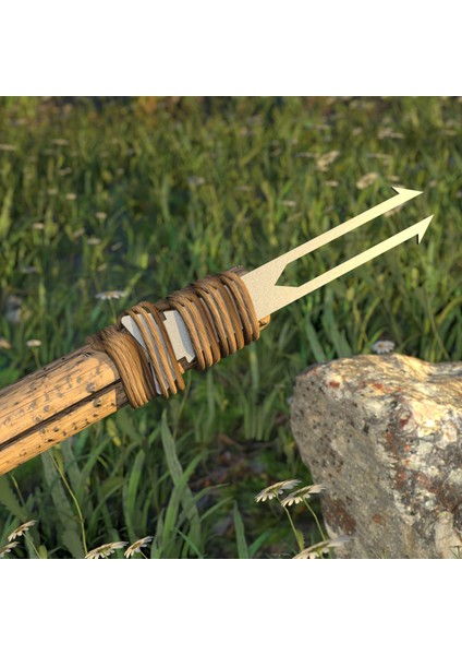 ® Spearset™ 4’lü Bushcraft Mızrak Ucu Seti - Avcılık ve Hayatta Kalma Ekipmanı