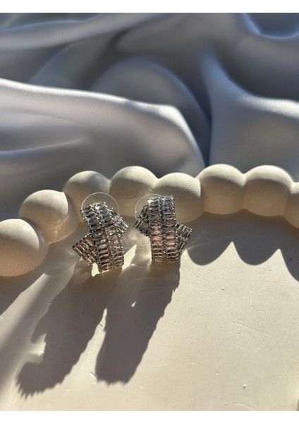 Zirkon Taş Çapraz Küpe fiyatları