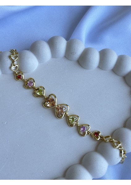 Çok Renk Kalpli Bileklik fiyatları