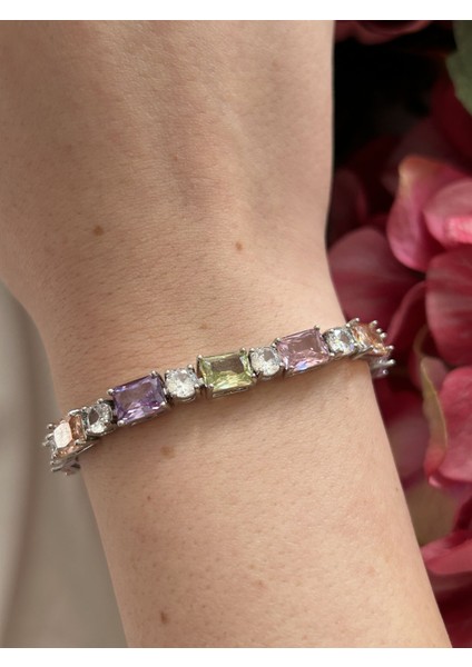 Vıp Renkli Baget Bileklik