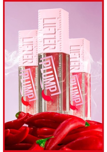 Lifter Plump Dudak Parlatıcısı 003 Pink Sting Parlak Bitiş Nemlendirici Yoğun Renk