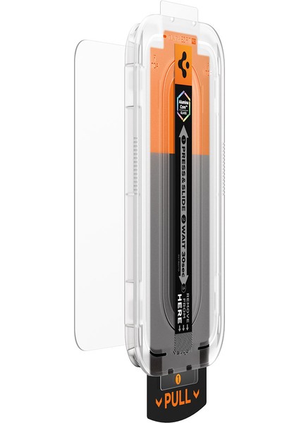 iPhone 17 Pro Max / 16 Pro Max ile uyumlu Cam Ekran Koruyucu AluminaCore™ iyonlaştırılmış Güçlendirilmiş Cam Teknolojisi Anti-Dust Uygulama Kolay Kurulum Glas.tR EZ Fit Pro HD - AGL10095 indirimleri