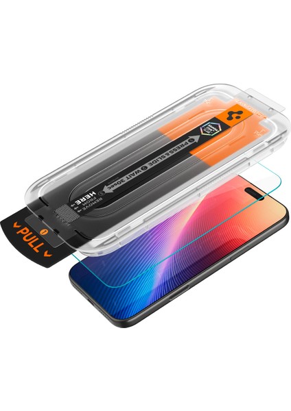 iPhone 17 Pro Max / 16 Pro Max ile uyumlu Cam Ekran Koruyucu AluminaCore™ iyonlaştırılmış Güçlendirilmiş Cam Teknolojisi Anti-Dust Uygulama Kolay Kurulum Glas.tR EZ Fit Pro HD - AGL10095 fiyatları