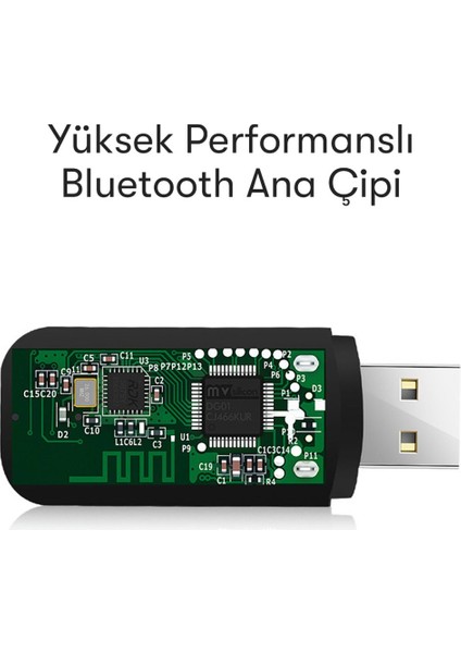 M22 Bluetooth 5.0 USB‑AUX Dönüştürücü – Tak‑Çalıştır, USB & 3.5 mm AUX Çıkışlı, Araba ve Hoparlörler İçin fiyatları