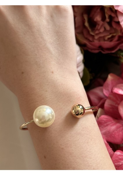 Inci Detaylı Metal Toplu Kelepçe