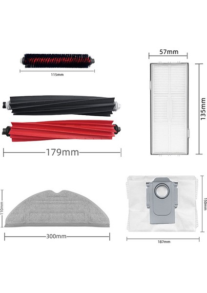 Roborock S8 Plus S8+ S8 Pro Ultra G20 Elektrikli Süpürge Parçaları Için Ana Yan Fırça Mop Hepa Filtre Temizleme Rulo Fırçası (Yurt Dışından) indirimleri