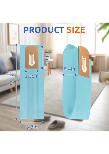 Oreck Xl XL2000 XL8000 XL9000 ve Ticari Seriler Için 9'lu Paket PK80009 Yedek Vakumlu Süpürge Torbası (Yurt Dışından) fiyatları