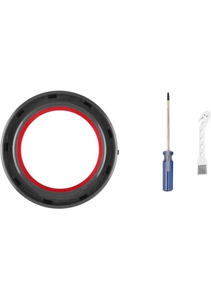 Dyson V11/SV14/SV15 Elektrikli Süpürge Toz Haznesi Için Üst Sabit Sızdırmazlık Halkası Tornavida Ile Üst Sabit Sızdırmazlık Halkası (Yurt Dışından)