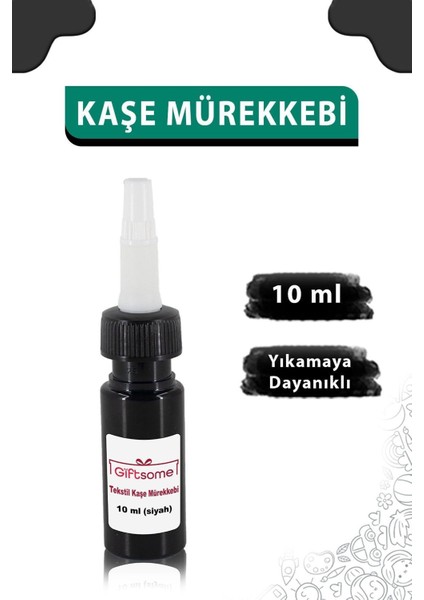 10 ml Kumaş Mürekkebi, Kıyafet Kaşesi, Elbise Kaşesi, Okul Kaşesi Yedek Mürekkep 1 Adet fiyatları