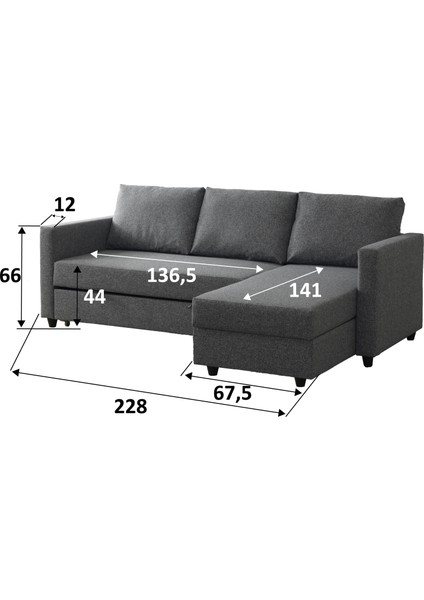 Yataklı Köşe Koltuk - CSB_01