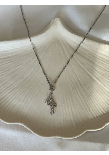 Silver Balerin Kolye fiyatları
