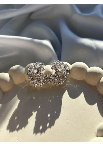 Çift Sıra Zirkon Küpe fiyatları