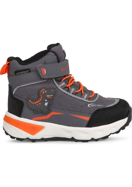 Çocuk Işıklı Su Geçirmez Cırtlı Bot BUCK3036 T-Rex