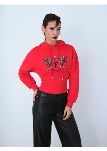 Oversize Kadın Sweatshirt