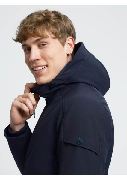 Regular Fit Lacivert Erkek Mont LF2030155 fırsatları
