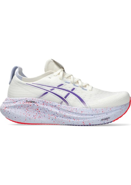 Gel-Nimbus 27 Tokyo Erkek Bej Mor Koşu Ayakkabısı 1011C120-500