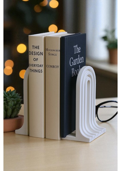 Dekoratif Modern Kitap Durdurucu | Minimalist Şık Tasarım Kitap Tutucu fiyatları
