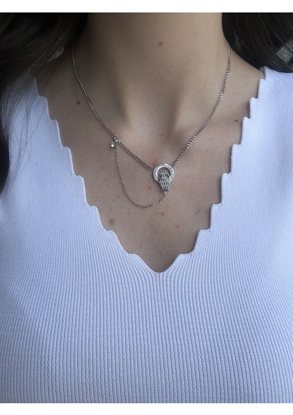 Yılan Figürlü Kolye