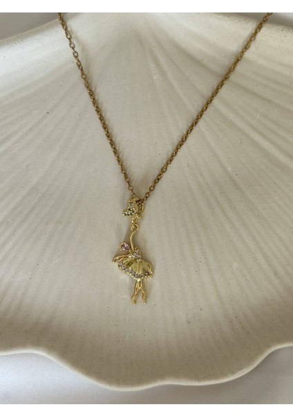 Gold Balerin Kolye fiyatları