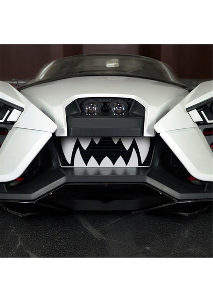 Ön Tampon Orta Izgara Kapağı Fang Trim Polaris Slingshot Sl Le Rs Slr 2015-2024 Aksesuarları Beyaz (Yurt Dışından) modelleri