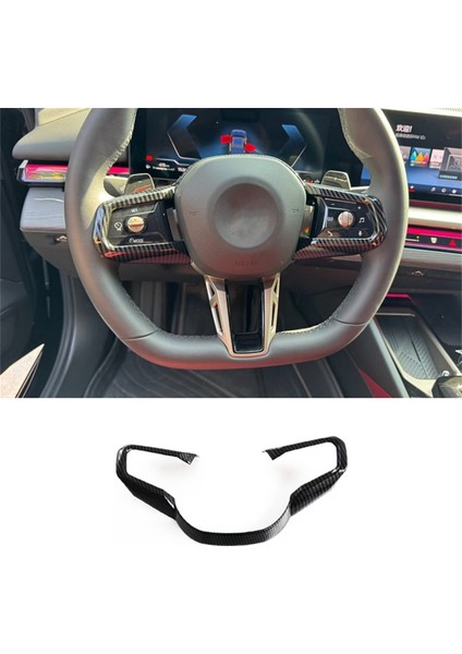 Bmw X3 G45 2025 Karbon Fiber Araba Direksiyon Simidi Kapağı Trim Dekorasyon Iç Aksesuarlar (Yurt Dışından) fiyatları