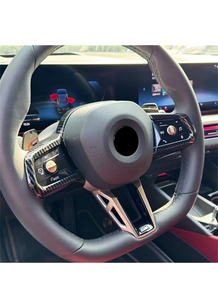 Bmw X3 G45 2025 Karbon Fiber Araba Direksiyon Simidi Kapağı Trim Dekorasyon Iç Aksesuarlar (Yurt Dışından) indirimleri