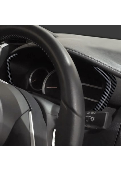 Araba Gösterge Paneli Çerçeve Trim Sticker Toyota Roomy 2022 Rhd Karbon Fiber Desenli Gösterge Trim Şeridi (Yurt Dışından) fiyatları