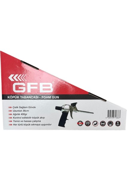 Proselyonel Köpüktabancası Çelik Gövde Foam Gun modelleri