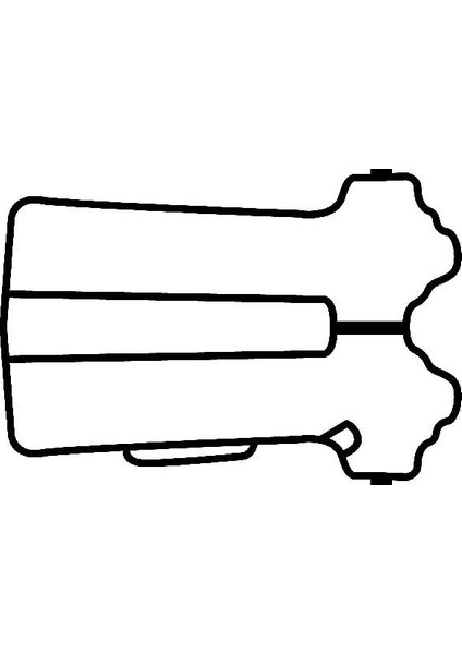 83026686 - 026686P Külbütör Üst Kapak Contası Corsa C-Corsa D-Agıla 1.0 A10XEP-Z10XE-XEP