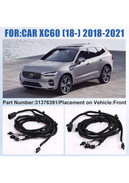 31499198 Ön Tampon Kablo Demeti Kablo Sistemi Volvo XC60 2018-2021 Araba Aksesuarları (Yurt Dışından) fırsatları