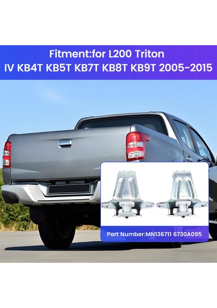 MN136711 6730A095 Mitsubishi L200 Triton Iv KB4T KB5T KB7T KB8T 2005-2015 Için Araba Arka Kapı Bagaj Kapağı Bagaj Kapağı Mandalı (Yurt Dışından) indirimleri