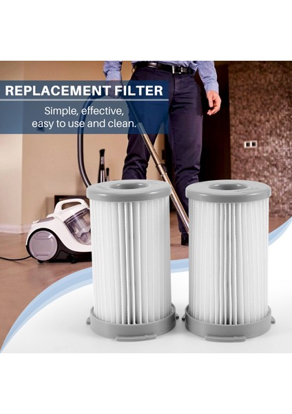 2pcs Vakum Süpürge Aksesuarları Temizleyici Electrolux ZS203 ZT17635/Z1300-213 Yüksek Verimli Filtre Tozu (Yurt Dışından) fırsatları