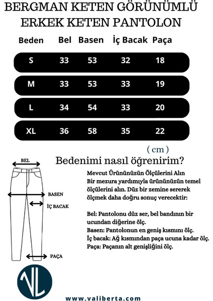 Bergman Keten Görünümlü Pamuklu Flamlı Rahat Kalıp Pileli Erkek Pantolon - Kum Beji
